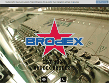 Tablet Screenshot of brodex.com